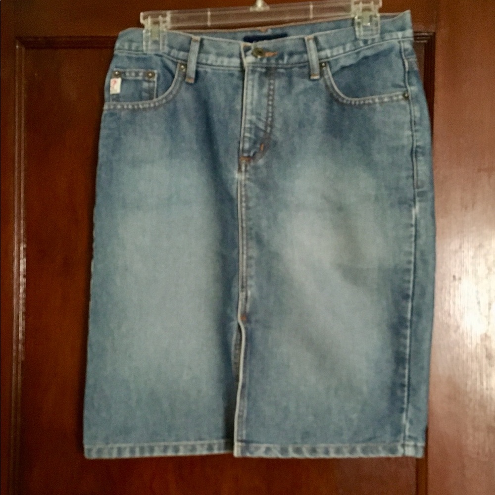 Vintage Guess 5 Pocket Denim Skirt